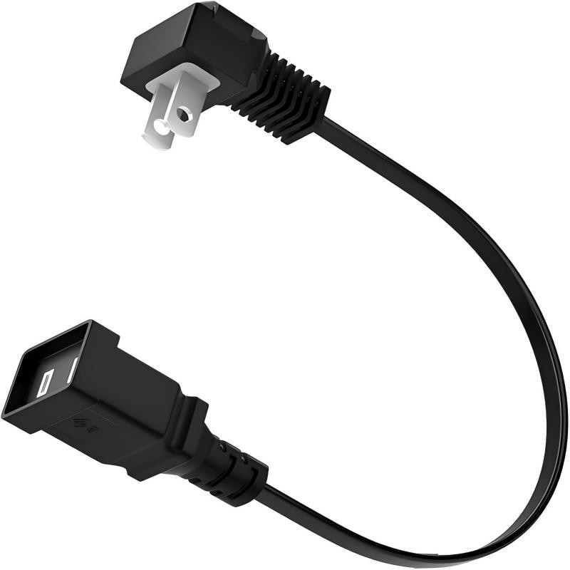 1ft Short US Power Extension Cable Cord